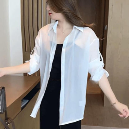 2024Summer New Stylish Sunscreen Chiffon Shirt ✨Buy 2pcs with free shipping✨