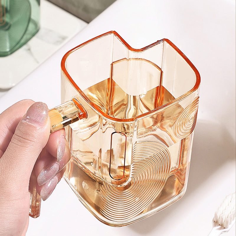 Luxury Gargle Cup with Toothbrush Slot