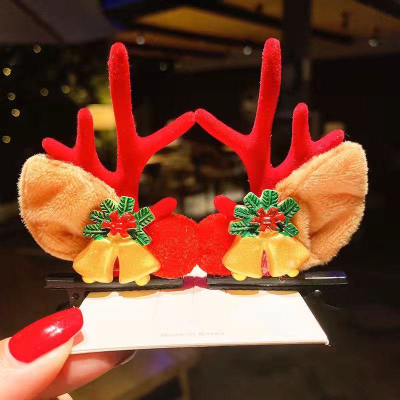 Christmas Hot Sale-Reindeer Antlers Xmas Hair Clip