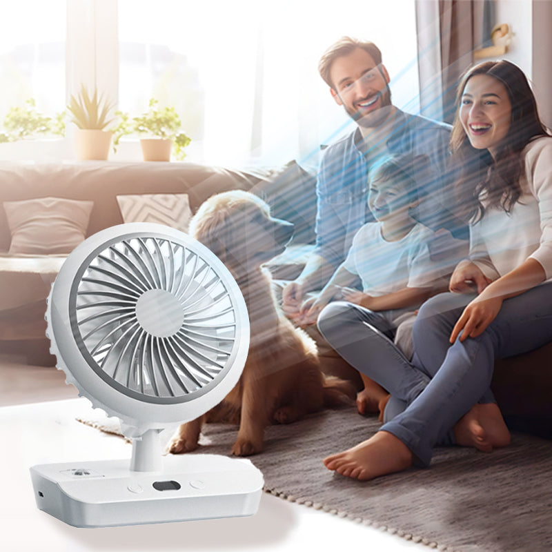 🔥Summer Hot Sale🔥Desktop Oscillating Dual Head Fan